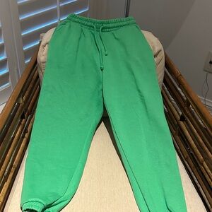 Zara Bright Green Joggers